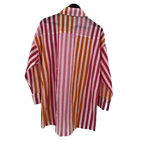 NWOT Beach Riot Alexa Top Cover-Up Button Shirt Size S/M Sunset Stripes Revolve - Picture 11 of 14